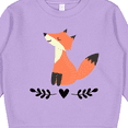 thumbnail image 3 of Inktastic Fox for Girls Woodland Animal Toddler Sweatshirt, 3 of 4