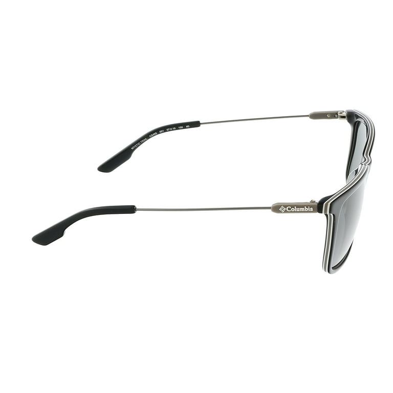 COLUMBIA C549S MYSTIC TRAIL 001 Black Modified Rectangle Sports Sunglasses for Mens
