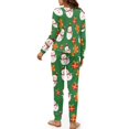 thumbnail image 5 of DISNIMO Women Pajamas Set Snowman Print 2 Piece Long Sleeve Shirt and Long Pants Soft Breathable Lounge Set Crew Neck Sleepwear Fall Outfits Clothes Loungewear, S, 5 of 7