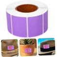 thumbnail image 4 of PinesC 1 Roll Color Thermal Paper Clear Card Label Sticker Thank You Sticker Labels Sticker Printer Paper Thermal Printer Stickers Sealing Small Circle Stickers Color Stickers Tag Purple, 4 of 5