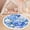 Color 4, variant on Washable Non Slip 3ft Round Rug, Roosters Sunflowers Vintage Floral Cream Circle Area Rugs with Tassels Carpet for Nursery Bedroom Living Room Playroom Tent Rug Tent Castle