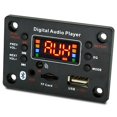 thumbnail image 3 of 4X Módulo Bluetooth Car Audio Mp3 Decodificador Bluetooth Mp3 Placa Decodificadora Placa Amplificadora de Potencia Función de Micrófono Externo, 3 of 5