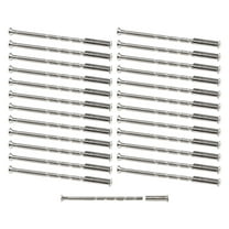 25pcs Door Handle Screws Set For Eophmi For M3 Through Fixings Screws Door Handle Bolt Fixings Roses Knobs Door Lock