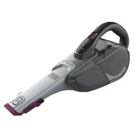 BLACK+DECKER Dustbuster Cordless Lithium-Ion Hand Vacuum, HHVJ315JMF71 (Titanium with Eggplant accents with SMARTECH™)