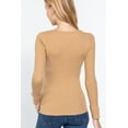 thumbnail image 4 of Long Slv Scoop Neck Thermal Top, 4 of 5