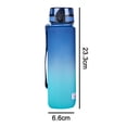thumbnail image 2 of Nueva taza de agua deportiva pequeña con gradiente fresco, para fitness, gimnasio y deportes al aire libre, para mujeres y hombres, escuela, oficina, gimnasio al aire libre, 2 of 5