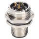 thumbnail image 1 of M12BP4 M16 Conector montado en panel de rosca M12 IP67 Conector impermeable Adaptador de enchufe de 4 pines, 1 of 14