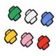 thumbnail image 2 of 6x Lindo Hierro En La Insignia Del De Costura Para La Ropa De Los Pantalones Del Bolso De La Etiqueta Engomada Del Aplique Del Zulema Insignia de parche de hierro en costura, 2 of 6
