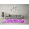 thumbnail image 3 of Ahgly Company Indoor Rectangle Animal Purple Traditional Area Rugs, 7' x 10', 3 of 4