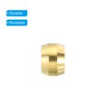 thumbnail image 4 of Uxcell 5/16" 8mm Tube OD Brass Compression Sleeves Ferrules 20 Pcs Brass Ferrule Fittings Compression Fitting Kit, 4 of 6