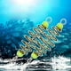 thumbnail image 2 of 10 Unids/set Cebo Pesca Aparejos Colgantes Resorte Alimentador Acero Herramientas, 2 of 8