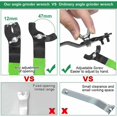 thumbnail image 4 of 3 llaves inglesas ajustables, llave de amoladora angular, llave de 12 a 1.850 in, llave para amoladora angular, llave ajustable fina, llave de amoladora angular, llave de amoladora tipo Y para amolad, 4 of 5
