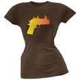 thumbnail image 1 of 1911 Skyline Brown Juniors Soft T-Shirt, 1 of 1
