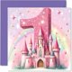 thumbnail image 1 of Tarjeta de Cumpleaños Stuff4 Castillo de Princesa Hada 14.5 cm, 1 of 7