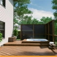 thumbnail image 1 of Coolaroo 457884 6 x 15 ft. 70 Percent UV Block Shade Fabric, Graphite, 1 of 1