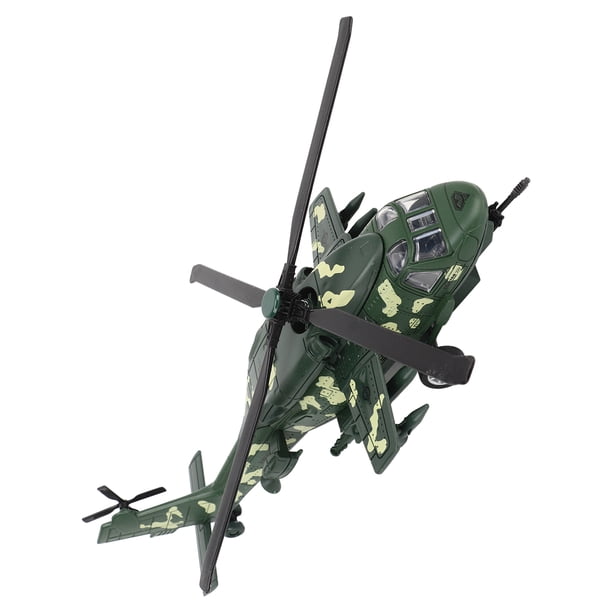 Modelo de helicóptero de metal, modelo de helicóptero de metal fundido a presión, modelo de helicóptero de combate, modelo de helicóptero fundido a presión, diseño revolucionario