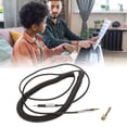 thumbnail image 4 of Cable De Resorte Para Auriculares HiFi Plug And Play Enchufe Chapado En Oro Multipropósito Macho De 2 5 Mm A Macho De 3 5 Mm Cable De Sonido Estéreo Retráctil Para HD6 Para, 4 of 8