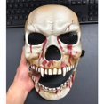 thumbnail image 3 of Máscara de calavera de boca movible para Halloween, Cosplay de Horror, esqueleto sangriento, asesino, demonio, casco de plástico, accesorios de disfraces de fiesta de casa encantada, 3 of 4