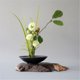 thumbnail image 4 of Plato decorativo chino vintage de cerámica for arreglos florales con Kenzan, 4 of 5