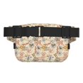 thumbnail image 3 of Fotbe Vintage Nautical Cangurera Cuadrada con Estampado de Doble Capa, Bolsa de Cintura Ajustable Mini para Hombres y Mujeres, 3 of 9