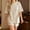 Beige, variant on uublik Pajama Set for Women Short Sleeve Top and Loose Shorts Casual Comfy Soft Sleepwear for Nightwear Sky Blue