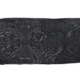 thumbnail image 3 of Vickerman 4" x 5 Yards Black Embroidery Wired Edge Christmas Ribbon., 3 of 4