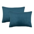 thumbnail image 5 of Sherry Kline Embroidered Velvet Boudoir 2pk Silver Grey, 5 of 5
