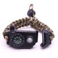 thumbnail image 1 of Fashion Men Outdoor LED Light Survival Umbrella Rope SOS Bracelet Emergency Rescue Bracelet Compass Sport Whistle Bracelets DMH, 1 of 6