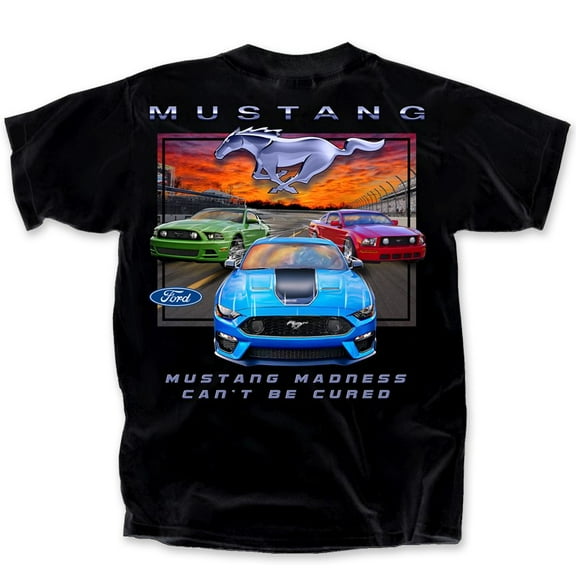 Ford Mustang Madness Can’t Be Cured Short Sleeve T-Shirt