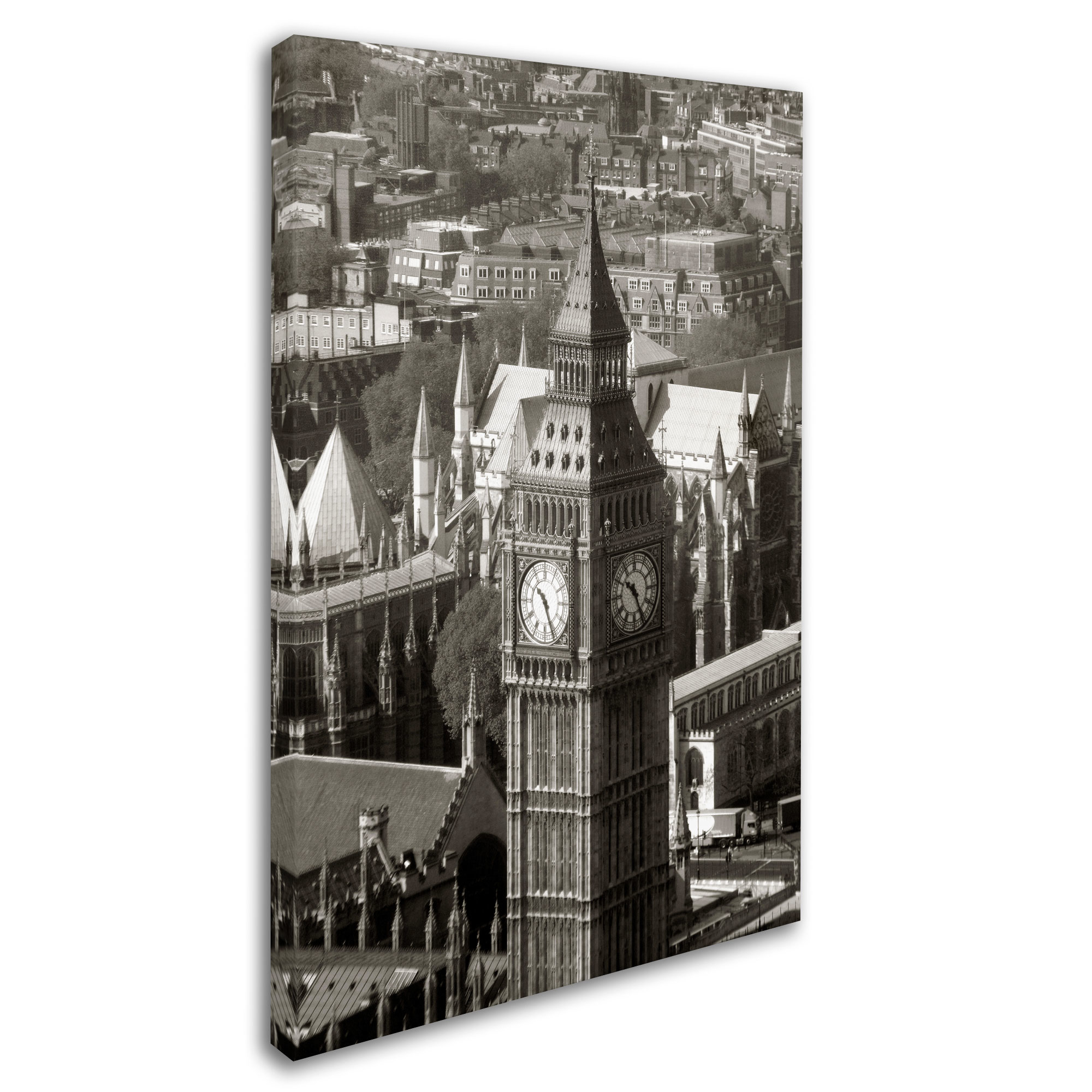 Trademark Fine Art "Big Ben View II" Canvas Art by Chris Bliss