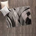 thumbnail image 6 of Better Homes & Gardens 4' x 5'4" Gray Abstract Indoor Area Rug, 6 of 8