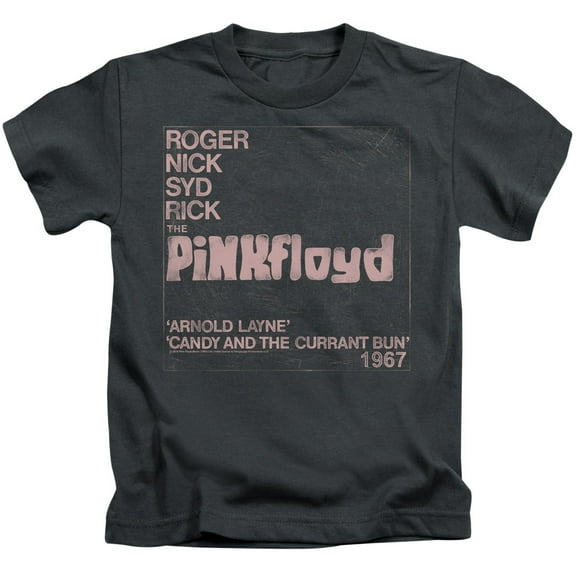 Pink Floyd Arnold Layne Youth 18/1 T-Shirt Charcoal