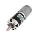 thumbnail image 4 of DC Geared Motor Copper High Torsion Low Noise Mini Electric Motor 24V 15W Black Silver 10r/min, 4 of 5
