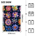 thumbnail image 3 of Various Cute Flower Notebooks 1-subject Journal 60 Sheets A5 College Ruled Paper Detachable Ring 8.3"x5.7", 3 of 8