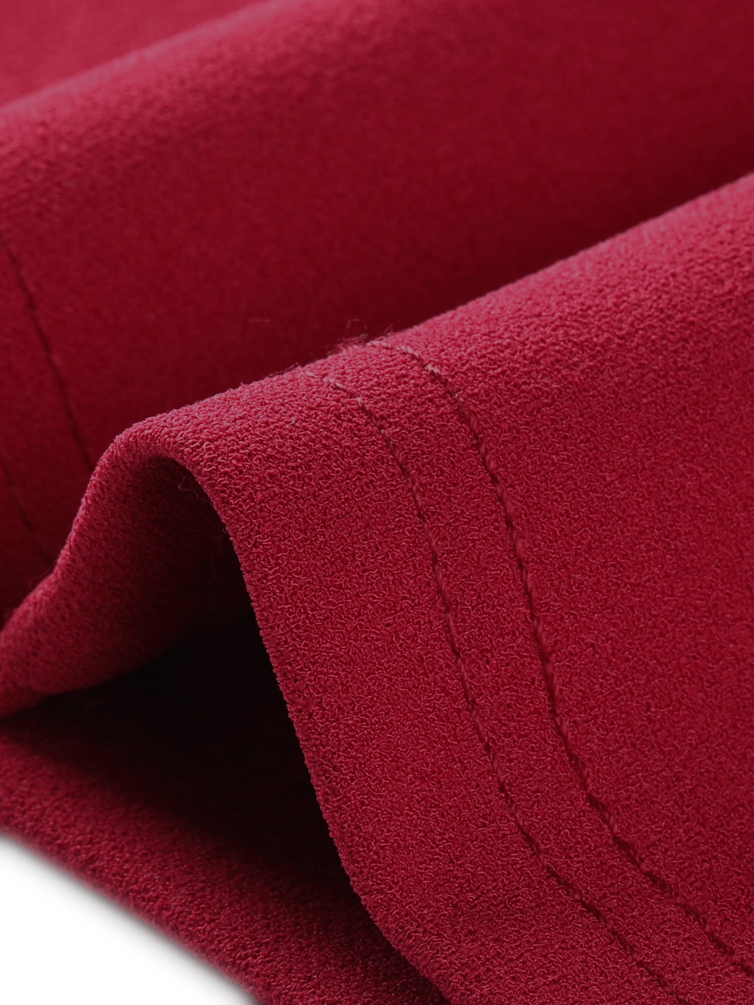 DARING DIVA Sweetheart Neck Slim Fit Work Midi Dress XS Burgundy
