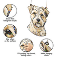 thumbnail image 3 of 89Bloom Glen of Imaal Terrier Stained Glass Hologram Ornament, Dog Stained Glass Suncatcher Ornaments Home Decor, Dog Holographic Ornaments, 3 of 4