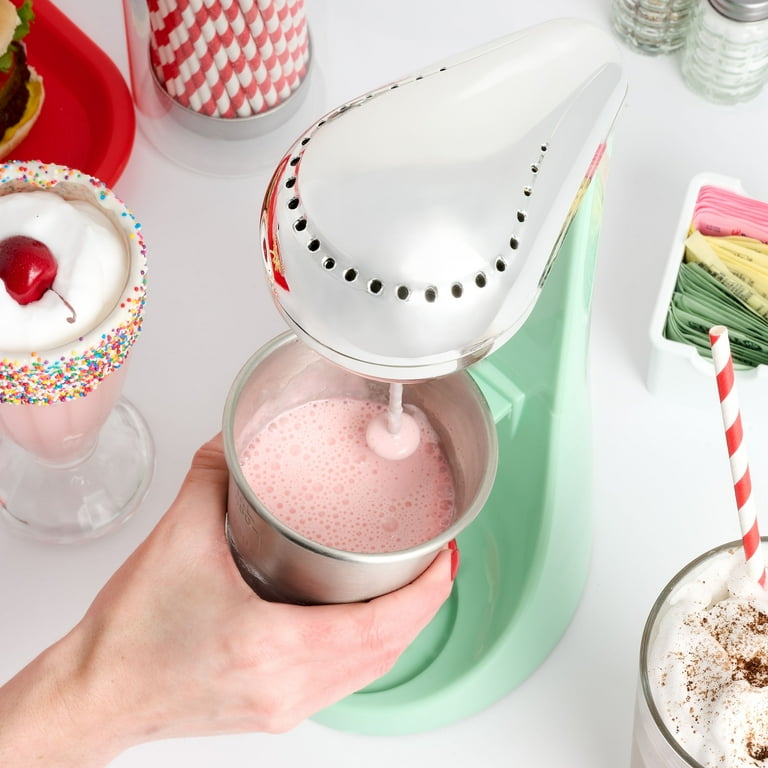 Lumiere ルミエール MILKSHAKE ジャージ X-SMALL Nostalgia 16 Oz 2-Speed Electric Milkshake Machine, Retro