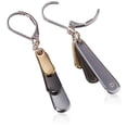 thumbnail image 2 of Pendientes Nine West Metal Motion, tritonos, Shaky Drop, 2 of 4