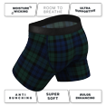 thumbnail image 4 of The Black Watch - Shinesty Tartan Plaid Ball Hammock Pouch Underwear With Fly  2X, 4 of 5