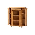 thumbnail image 2 of bali & pari McKenna Rattan Storage Cabinet - Handwoven Wicker Accent Cabinet, 2 of 3