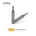 thumbnail image 3 of Uxcell 10pcs Y2.0 Tri Wings Screwdriver Bit 5/32" Hex Magnetic 3 Point Y-Shaped Head S2 Steel, 3 of 6