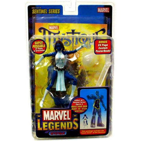 Marvel Legends Sentinel Series Mystique Action Figure 2005 Toy Biz 71308