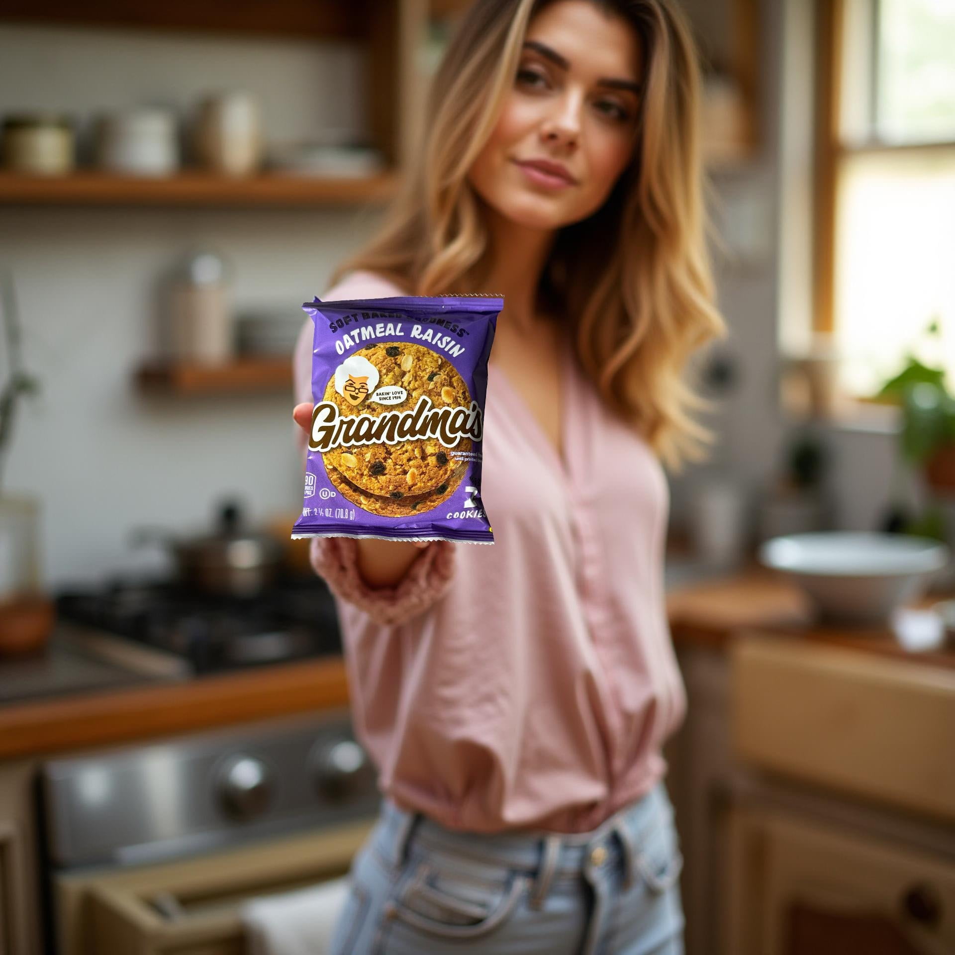 Grandma's Oatmeal Raisin Cookies, 20 Packs
