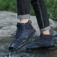 thumbnail image 4 of AUXDIQ Hiking Shoes for Men Women Winter Mountain Trekking Boots Outdoor Snow Booties, 4 of 5