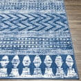 thumbnail image 4 of Livabliss Roma Global Tribal Area Rug,5'3" x 7'1",Deep Blue, 4 of 8