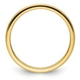 thumbnail image 2 of Auriga Fine Jewelry 14K Yellow Gold 1.2mm Half Round Satin Women's Stackable Band Size 7.5, 2 of 6