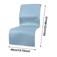 thumbnail image 3 of Summer Ice Silk Chair Cushion with Backrest, Breathable Non- Integrated Seat Cushion for Office and Home, Cool Seat Pad for Long Sitting Hours on Desk & Gaming Chairs, 3 of 5
