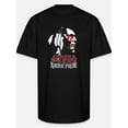 thumbnail image 2 of Men’s Native American Pride Graphic T-Shirt - "Still Strong, Still Here" Design, Black Short Sleeve, 100% Cotton, Casual & Comfortable Fit, Machine Washable, 2 of 6