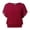 a-Red7516, variant on FINALGANG Womens Solid Color Crewneck Cap Sleeve Blouse Short Sleeve Loose Fit Flowy Chiffon Top For Summer Spring Casual Daily Wear Red XXL