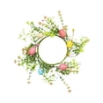 thumbnail image 3 of Anillos de velas de Pascua Sprol Spring Small Ornament Fake Hanging Garland para Holiday Christmas Farmhouse Decoración, 3 of 8